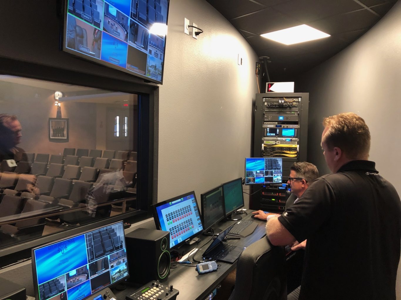 Western Audio Visual, Western AV, WAV, City of Rancho Mirage, Council Chamber