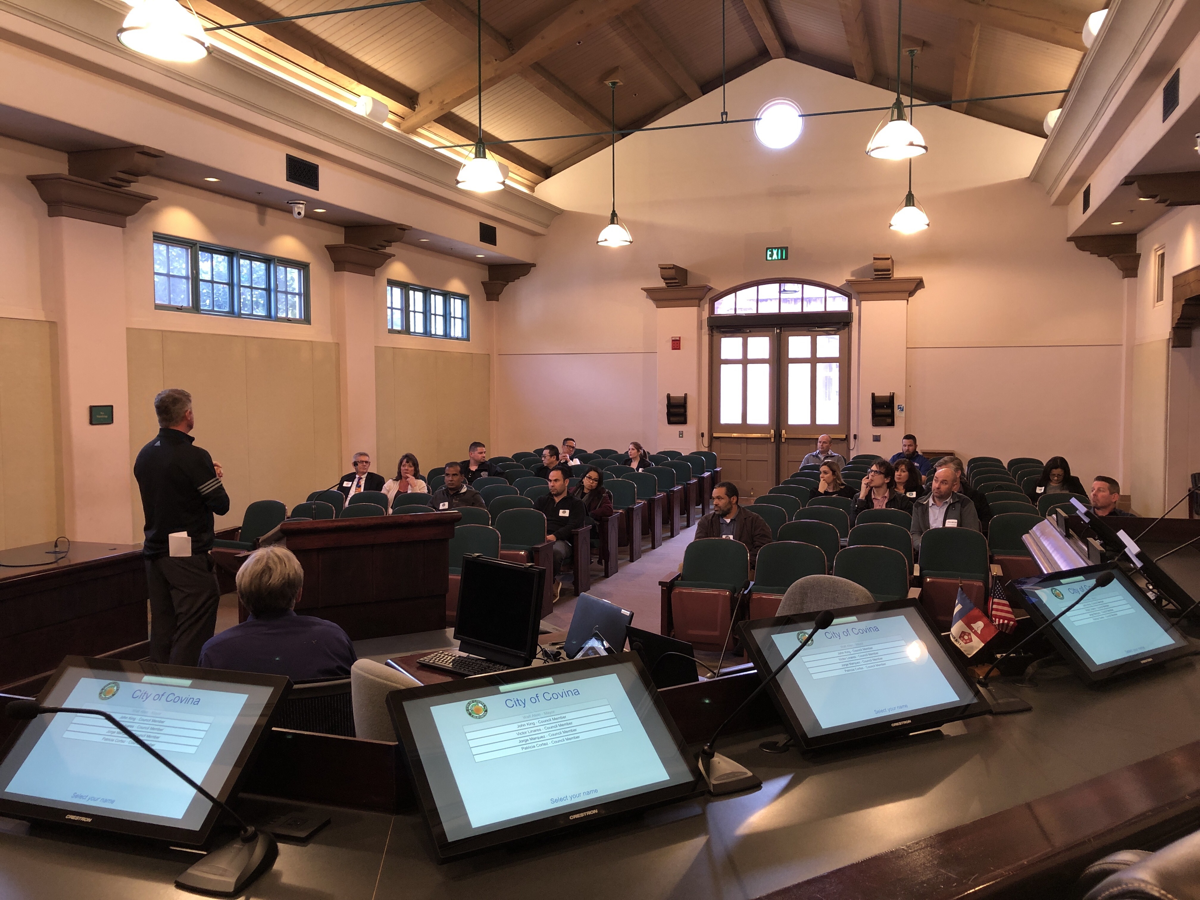 Western Audio Visual Technology Showcase Tour: City of Covina Council Chamber